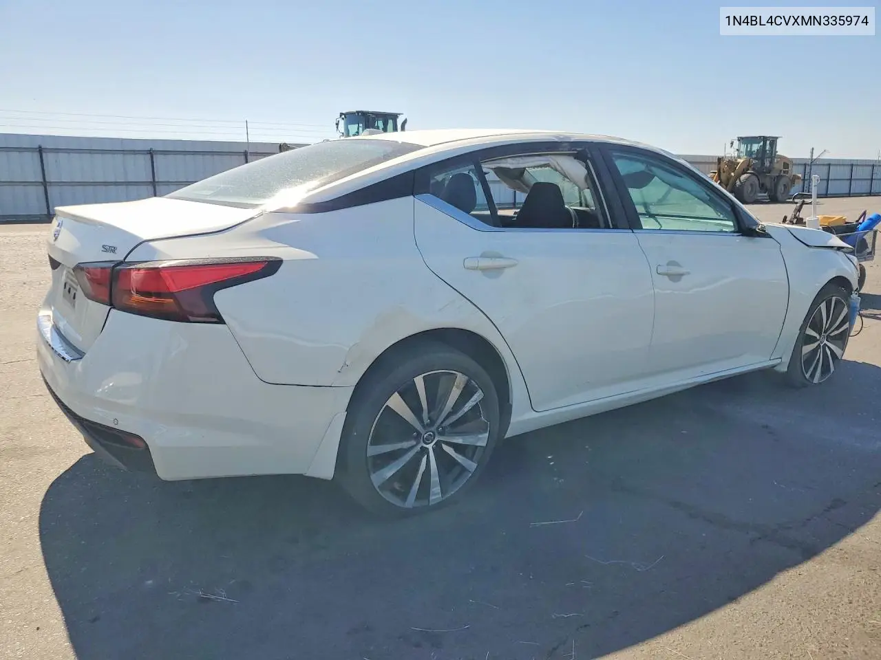2021 Nissan Altima Sr VIN: 1N4BL4CVXMN335974 Lot: 61912336