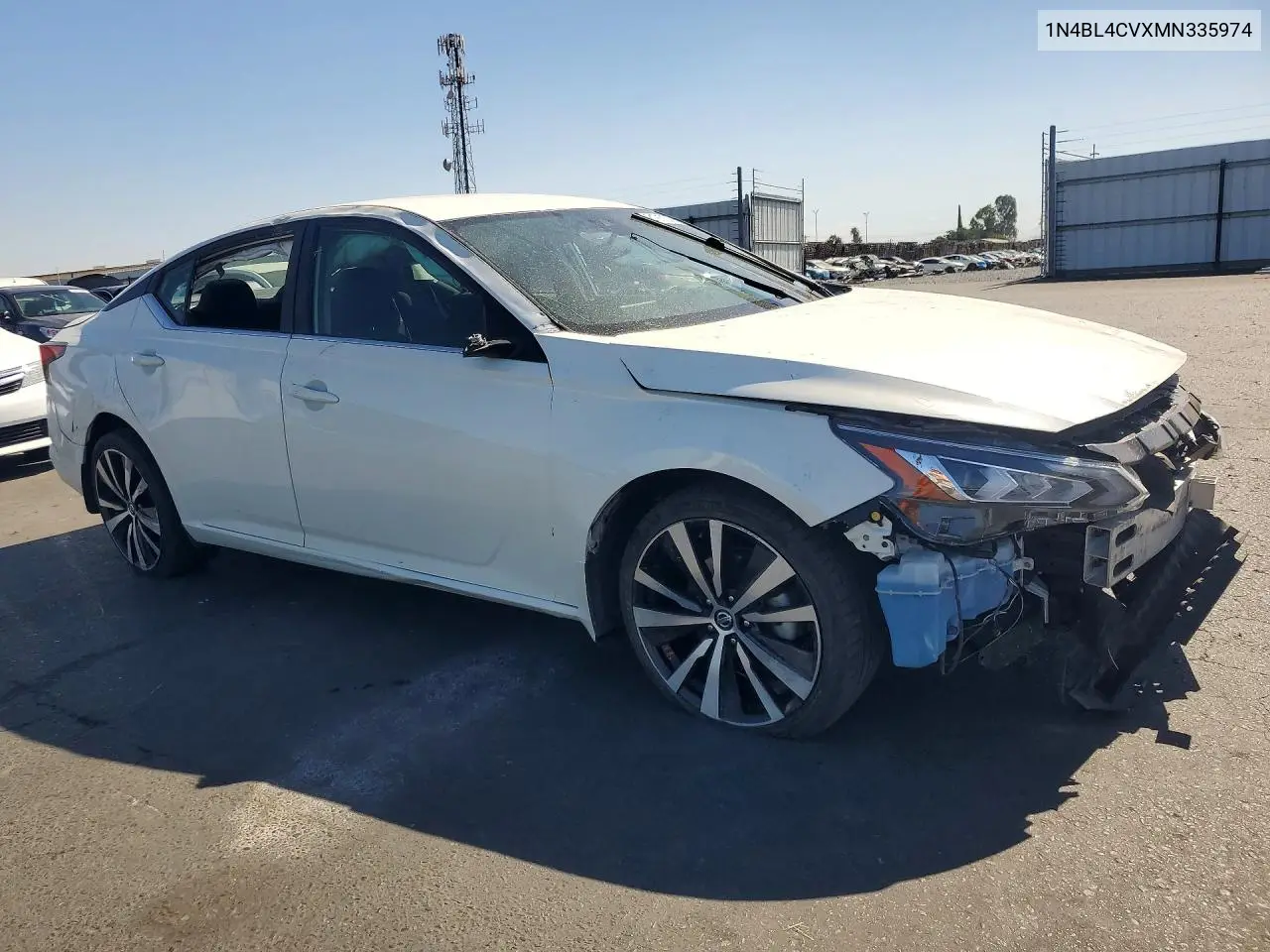 2021 Nissan Altima Sr VIN: 1N4BL4CVXMN335974 Lot: 61912336