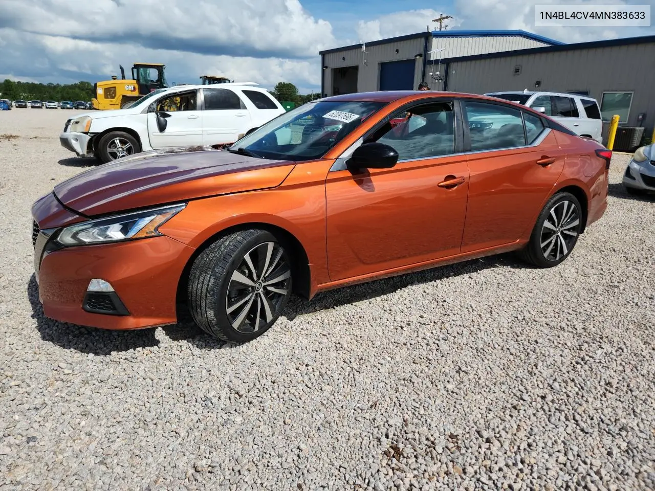 2021 Nissan Altima Sr VIN: 1N4BL4CV4MN383633 Lot: 62097696