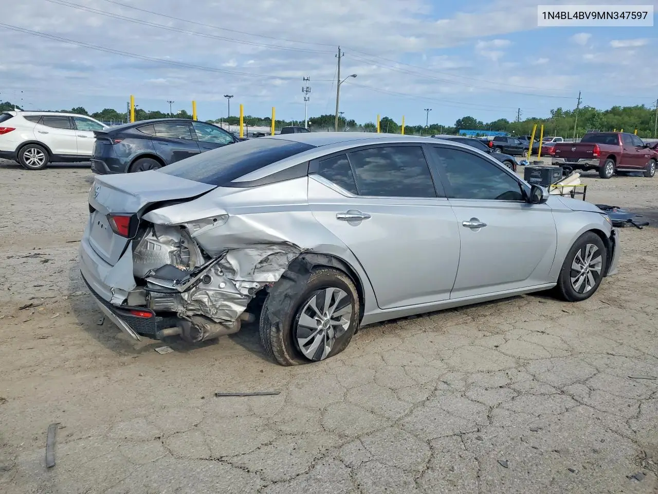 2021 Nissan Altima S VIN: 1N4BL4BV9MN347597 Lot: 62120416