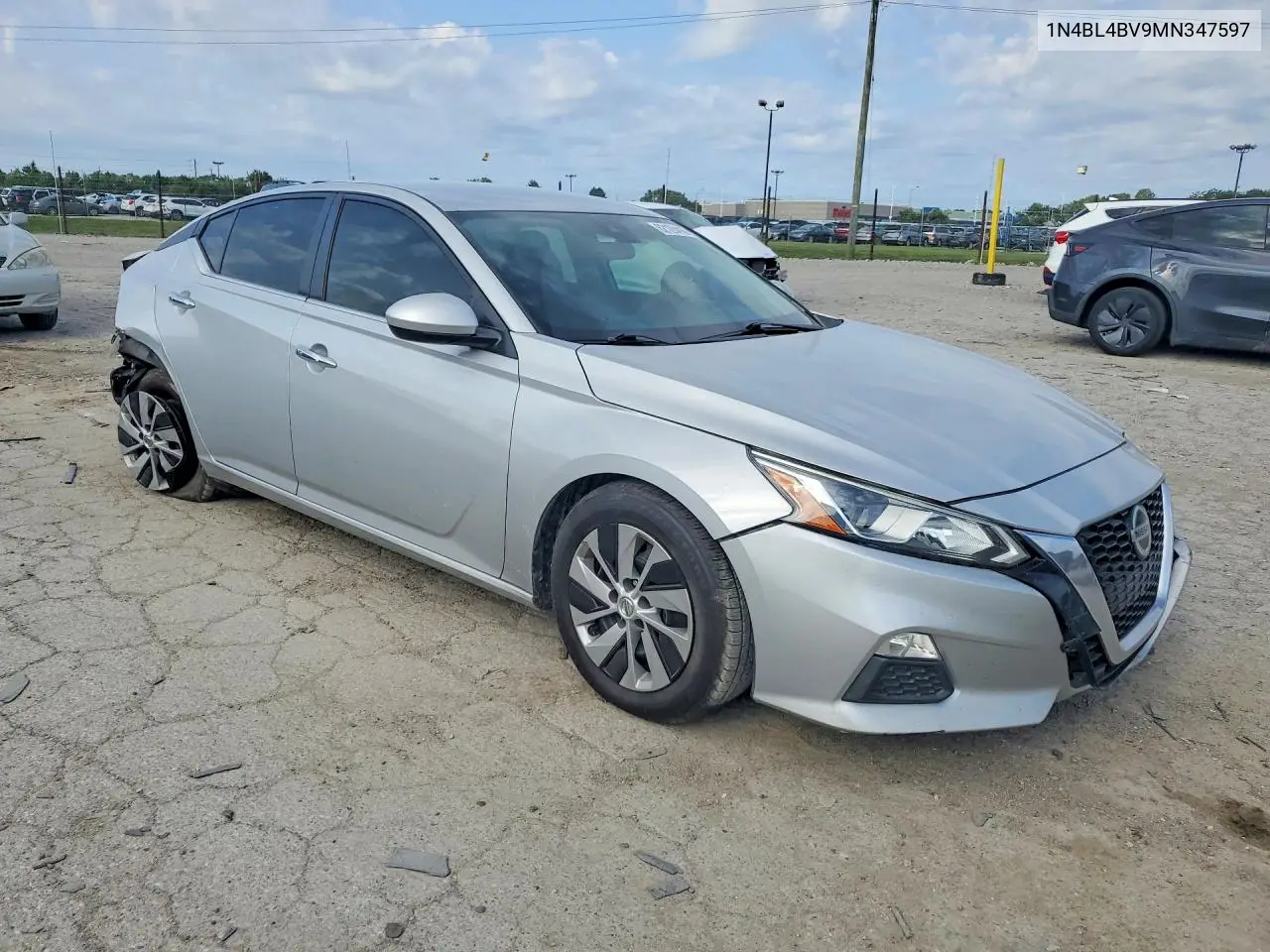 2021 Nissan Altima S VIN: 1N4BL4BV9MN347597 Lot: 62120416