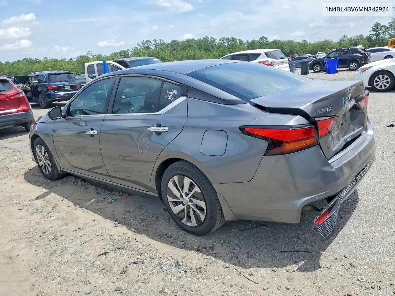 2021 Nissan Altima S VIN: 1N4BL4BV6MN342924 Lot: 62133716