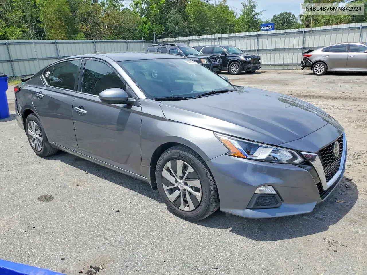 2021 Nissan Altima S VIN: 1N4BL4BV6MN342924 Lot: 62133716