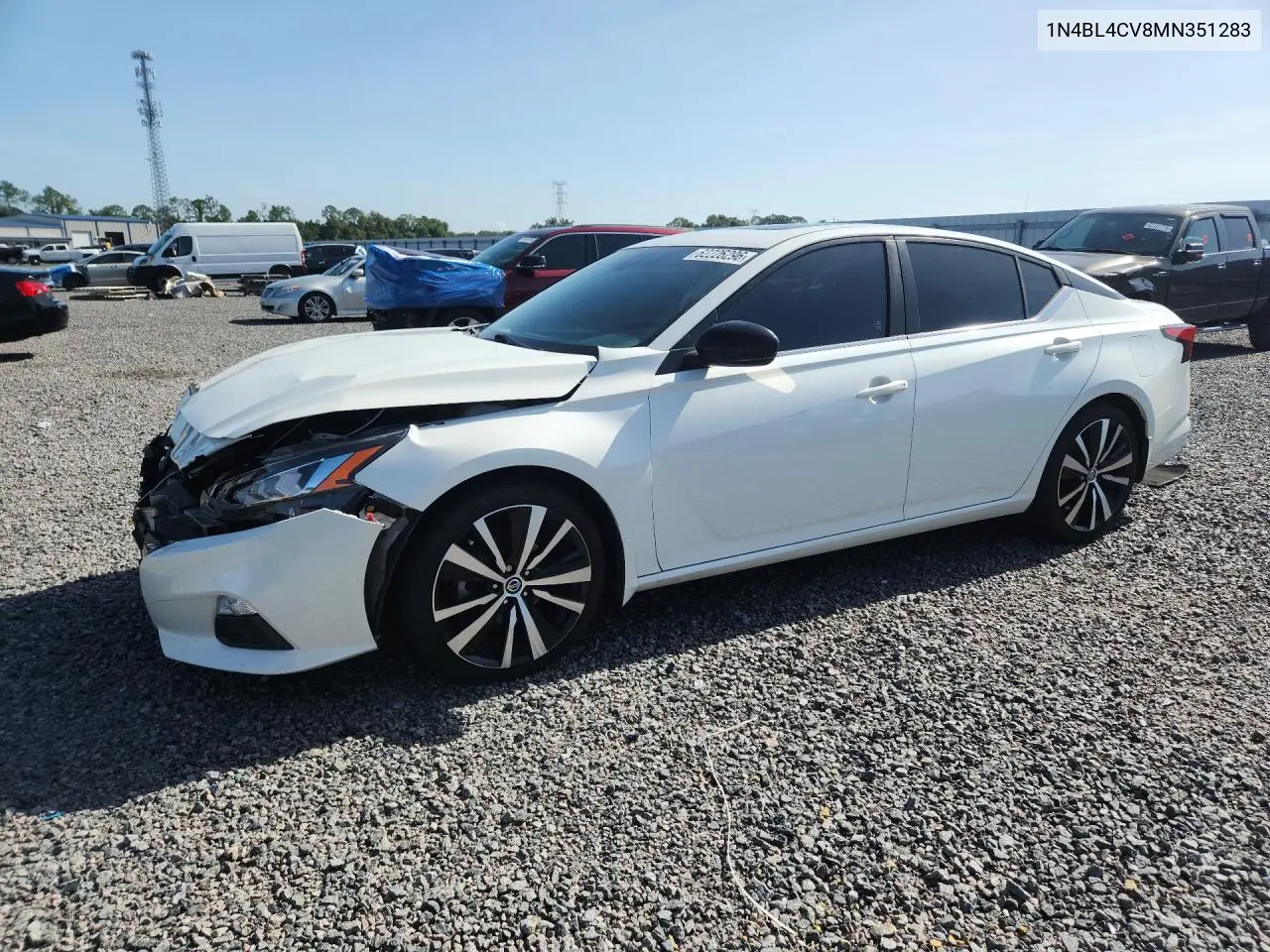 2021 Nissan Altima Sr VIN: 1N4BL4CV8MN351283 Lot: 62226296