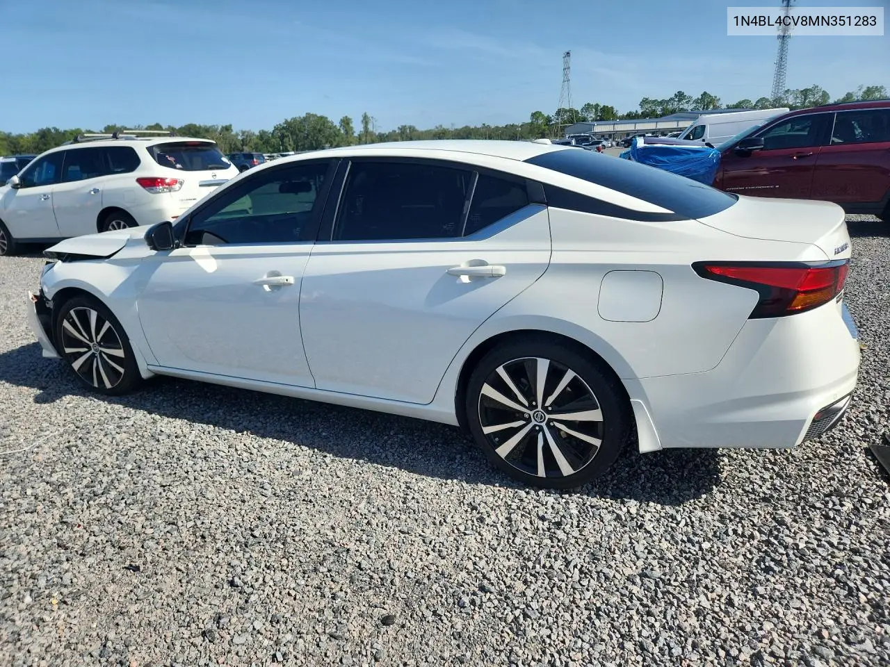 2021 Nissan Altima Sr VIN: 1N4BL4CV8MN351283 Lot: 62226296