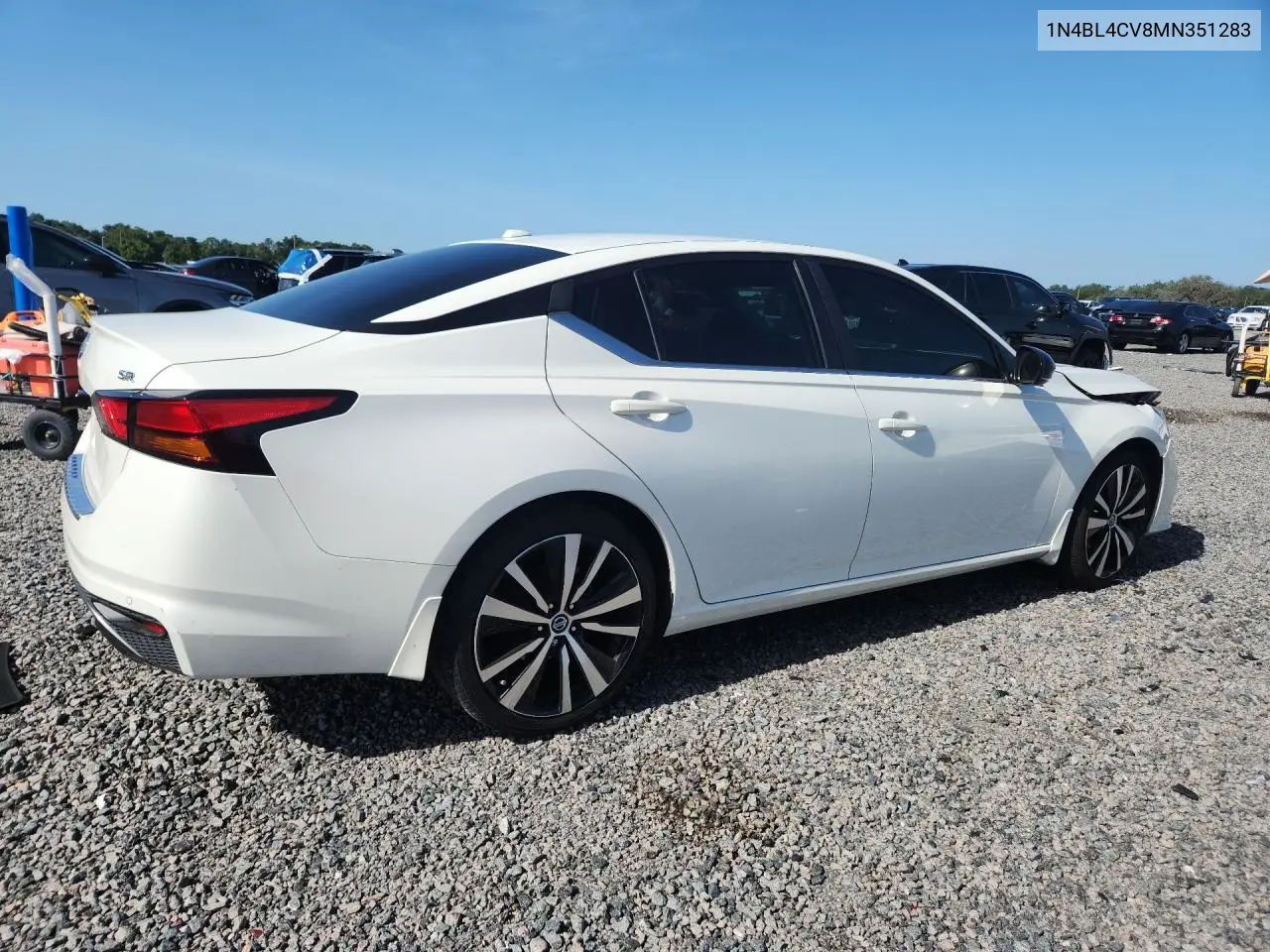 2021 Nissan Altima Sr VIN: 1N4BL4CV8MN351283 Lot: 62226296