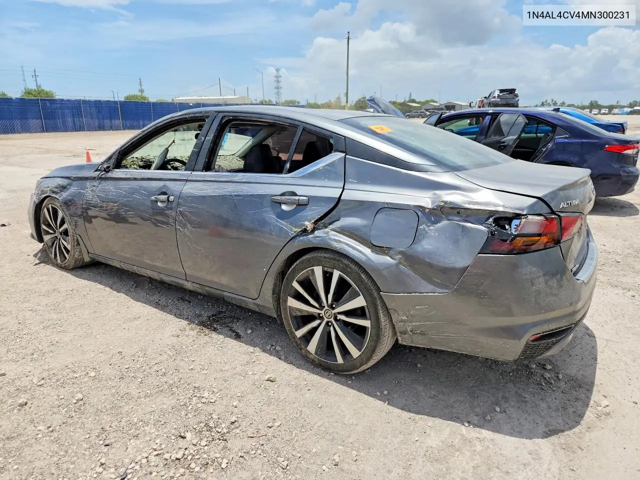 2021 Nissan Altima Sr VIN: 1N4AL4CV4MN300231 Lot: 62319936
