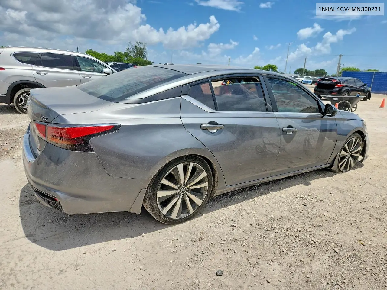 2021 Nissan Altima Sr VIN: 1N4AL4CV4MN300231 Lot: 62319936