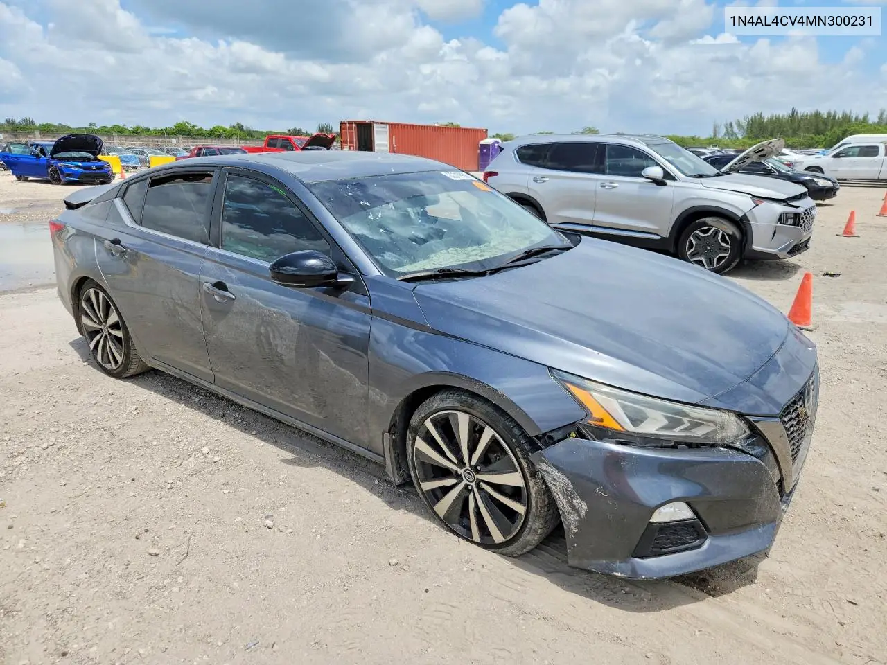 2021 Nissan Altima Sr VIN: 1N4AL4CV4MN300231 Lot: 62319936