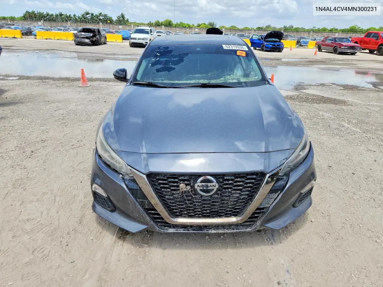 2021 Nissan Altima Sr VIN: 1N4AL4CV4MN300231 Lot: 62319936