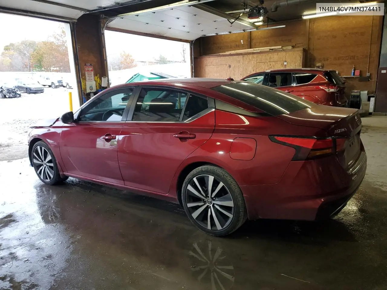 1N4BL4CV7MN374411 2021 Nissan Altima Sr