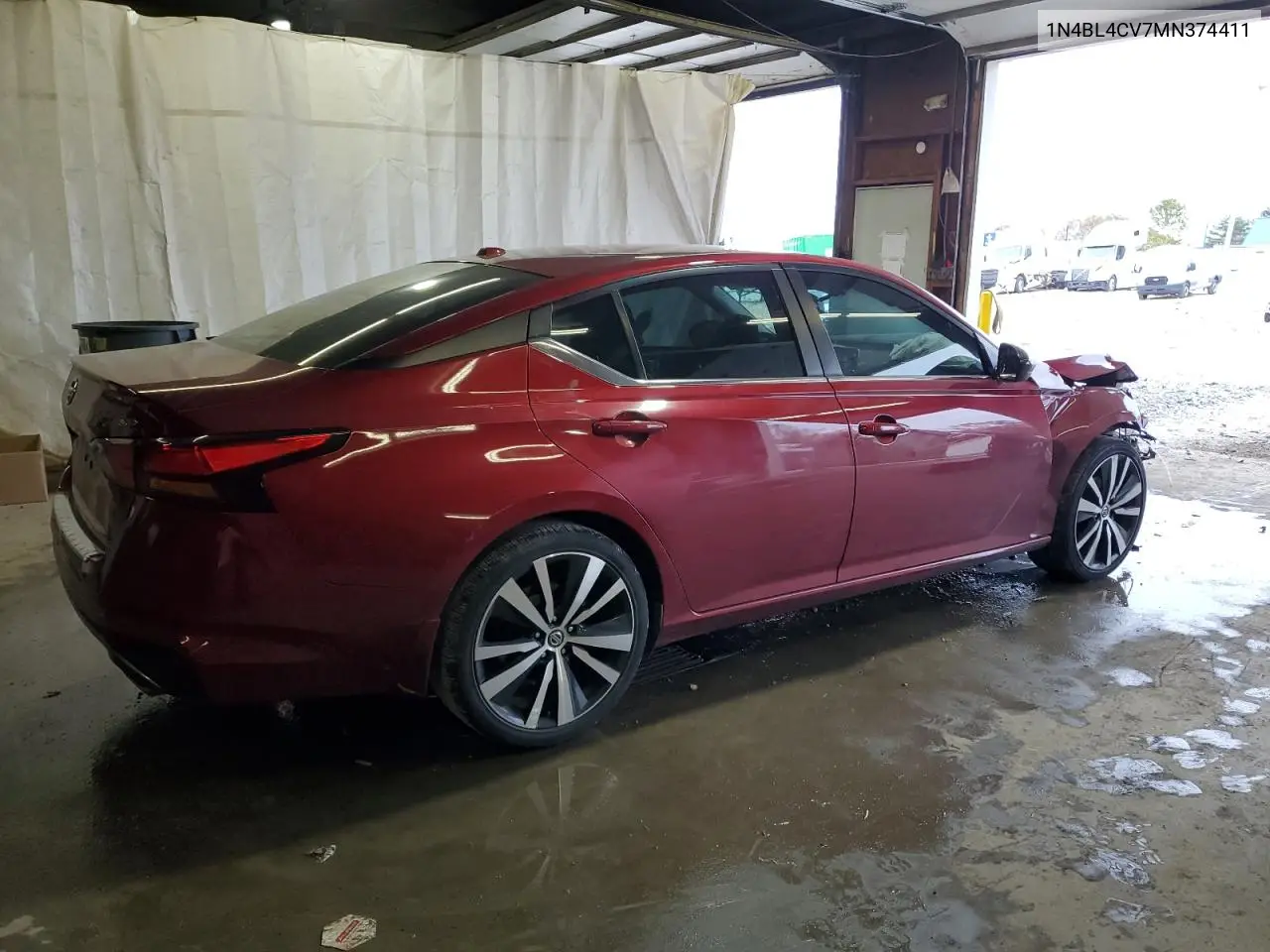 1N4BL4CV7MN374411 2021 Nissan Altima Sr