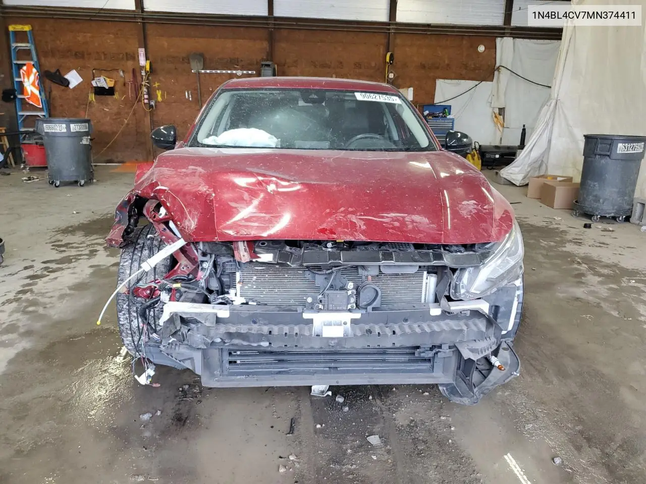 1N4BL4CV7MN374411 2021 Nissan Altima Sr