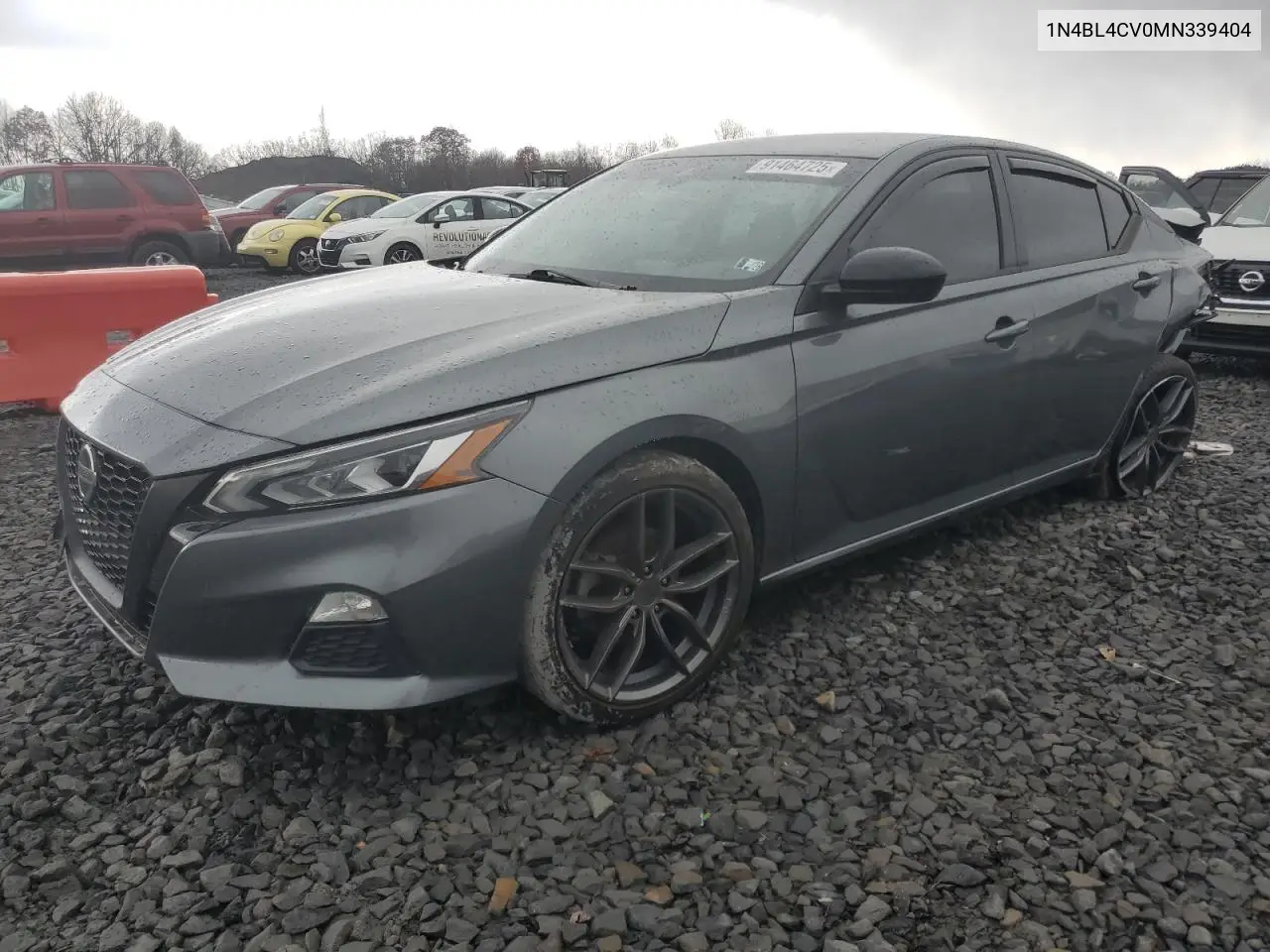 1N4BL4CV0MN339404 2021 Nissan Altima Sr