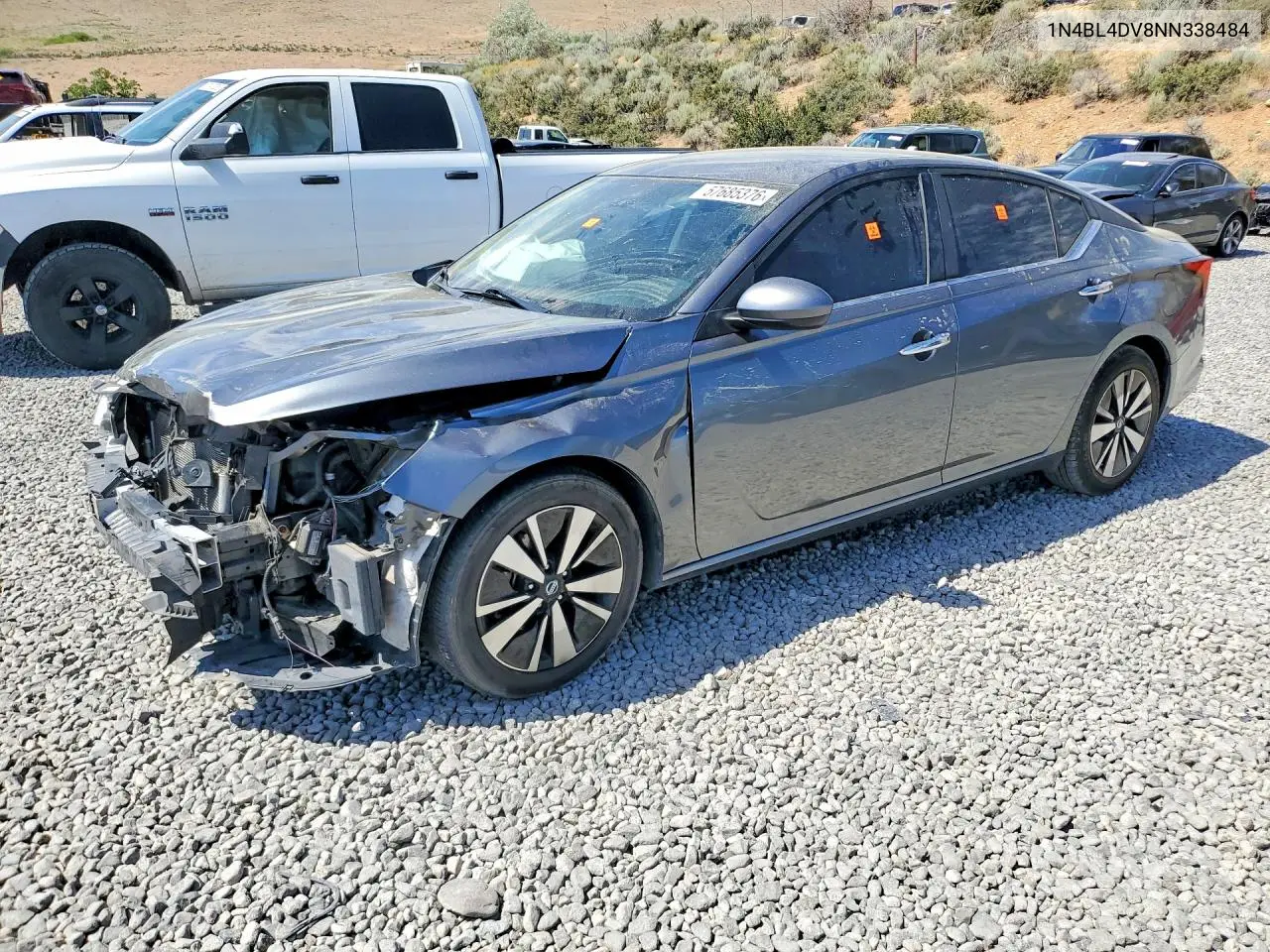 2022 Nissan Altima Sv VIN: 1N4BL4DV8NN338484 Lot: 57685376