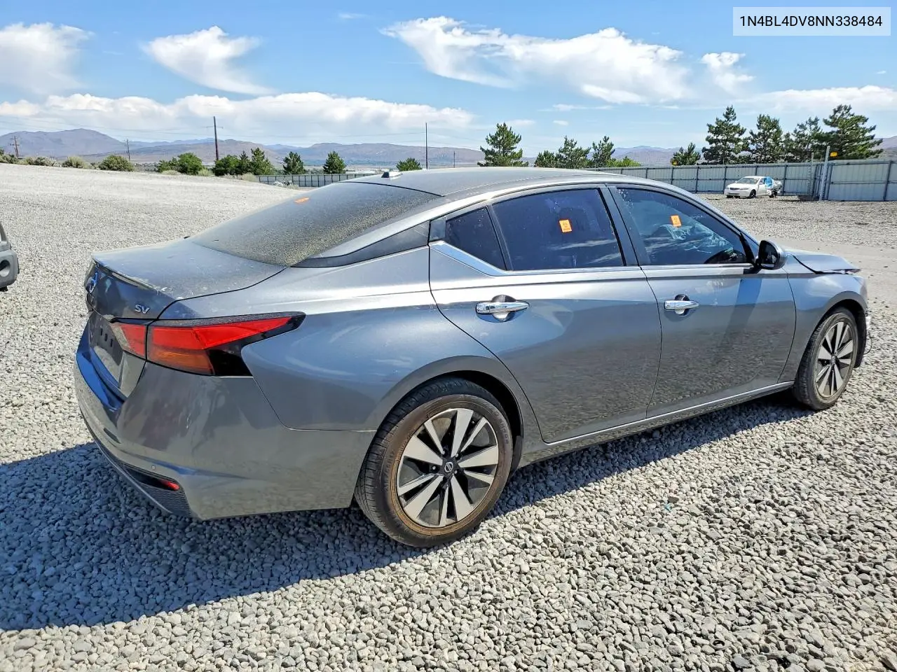 2022 Nissan Altima Sv VIN: 1N4BL4DV8NN338484 Lot: 57685376