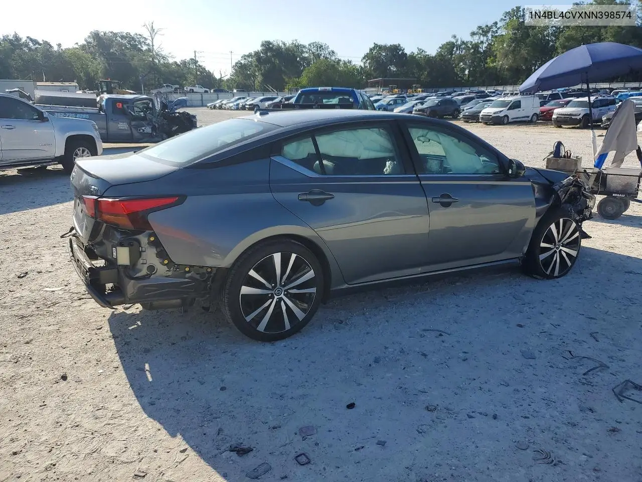 2022 Nissan Altima Sr VIN: 1N4BL4CVXNN398574 Lot: 61440516