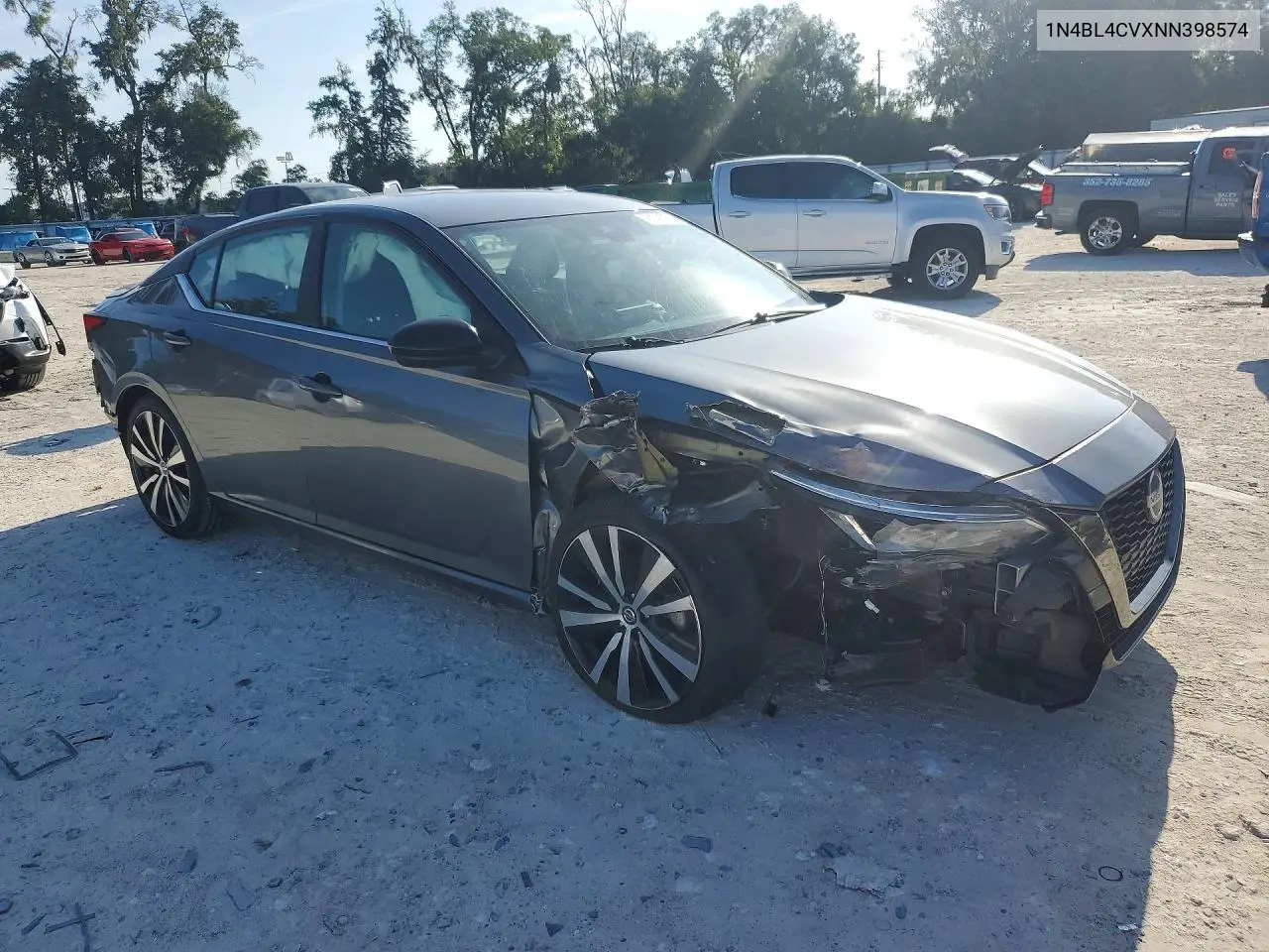 2022 Nissan Altima Sr VIN: 1N4BL4CVXNN398574 Lot: 61440516