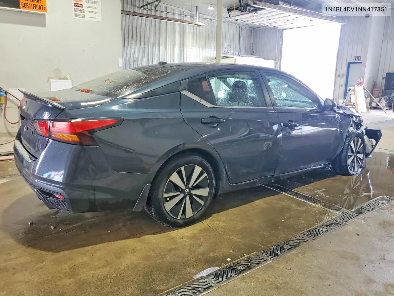 1N4BL4DV1NN417351 2022 Nissan Altima Sv