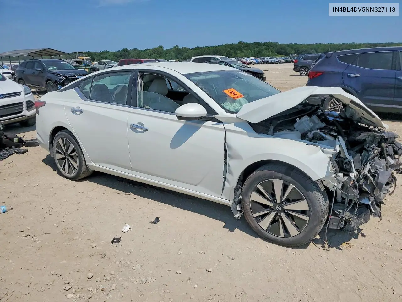 2022 Nissan Altima Sv VIN: 1N4BL4DV5NN327118 Lot: 61798826