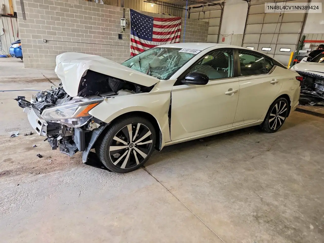 2022 Nissan Altima 2.5 VIN: 1N4BL4CV1NN389424 Lot: 61801556
