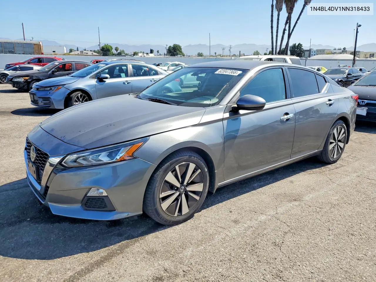 2022 Nissan Altima Sv VIN: 1N4BL4DV1NN318433 Lot: 62047366