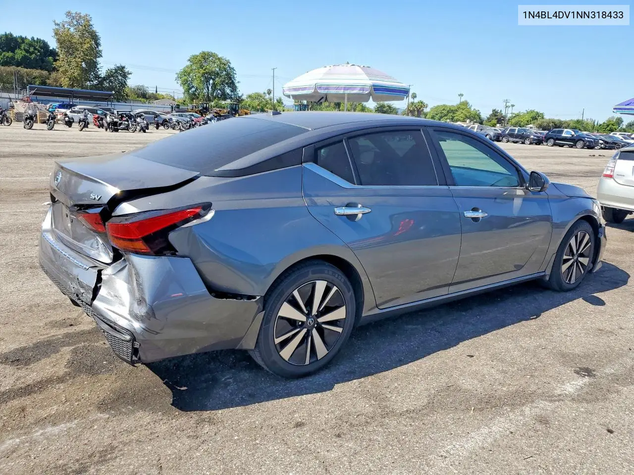 2022 Nissan Altima Sv VIN: 1N4BL4DV1NN318433 Lot: 62047366