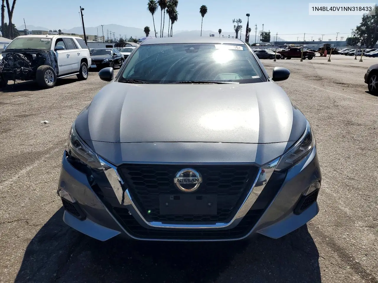 2022 Nissan Altima Sv VIN: 1N4BL4DV1NN318433 Lot: 62047366