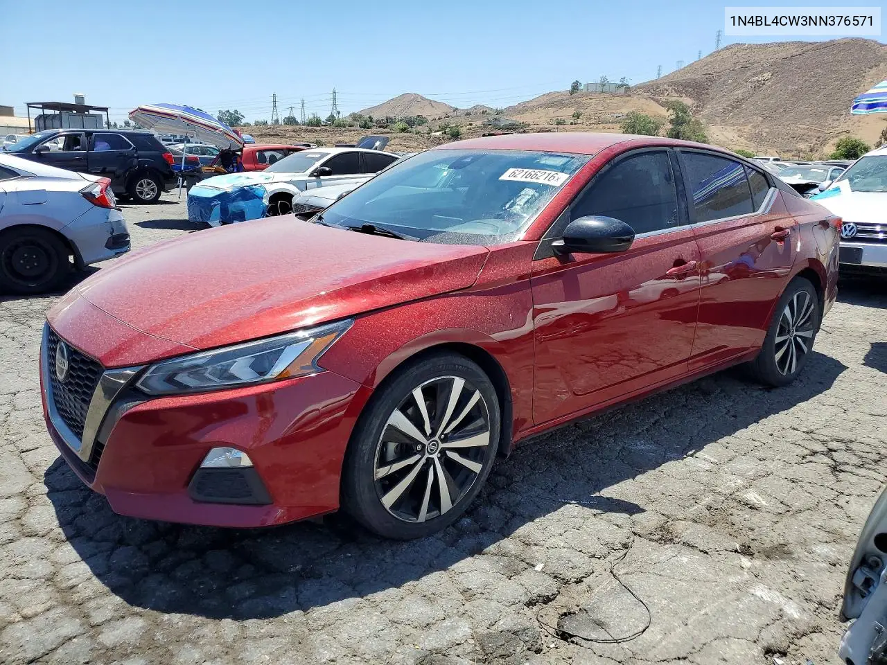 1N4BL4CW3NN376571 2022 Nissan Altima Sr