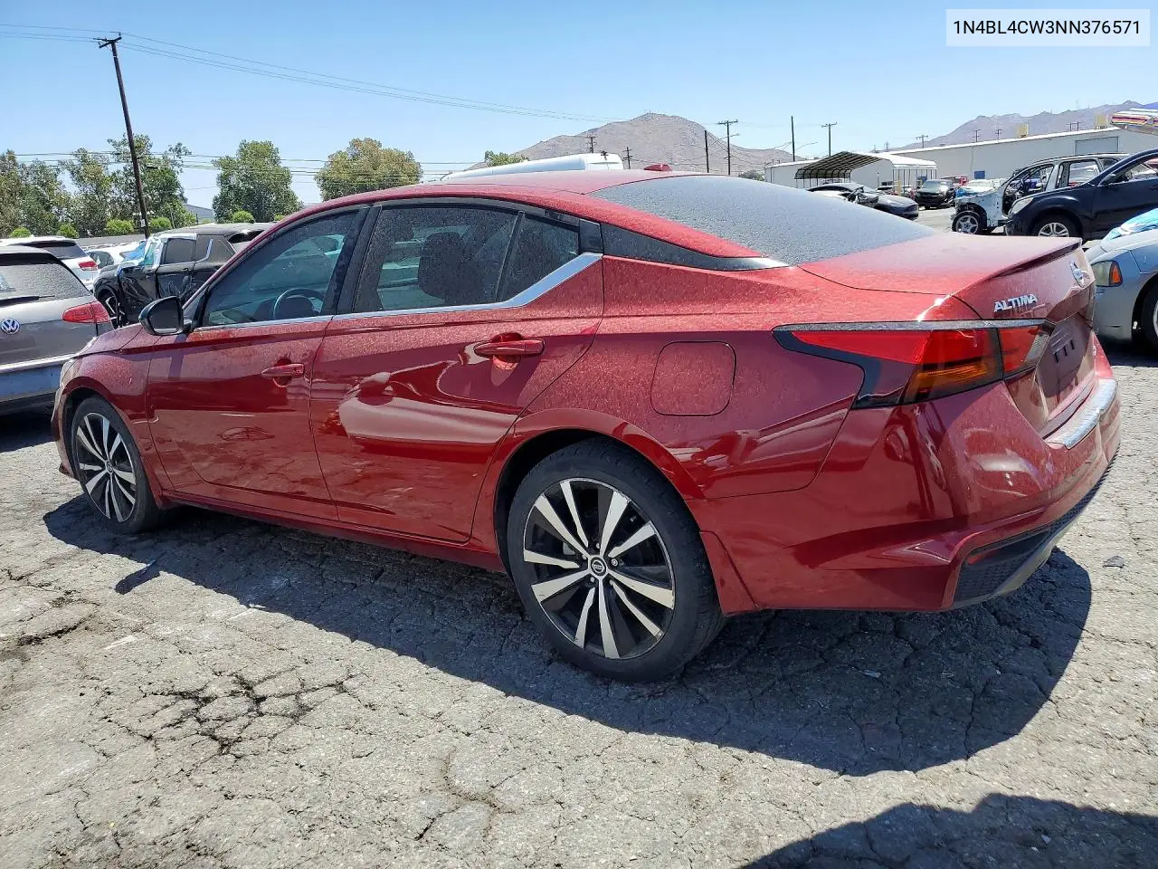 1N4BL4CW3NN376571 2022 Nissan Altima Sr