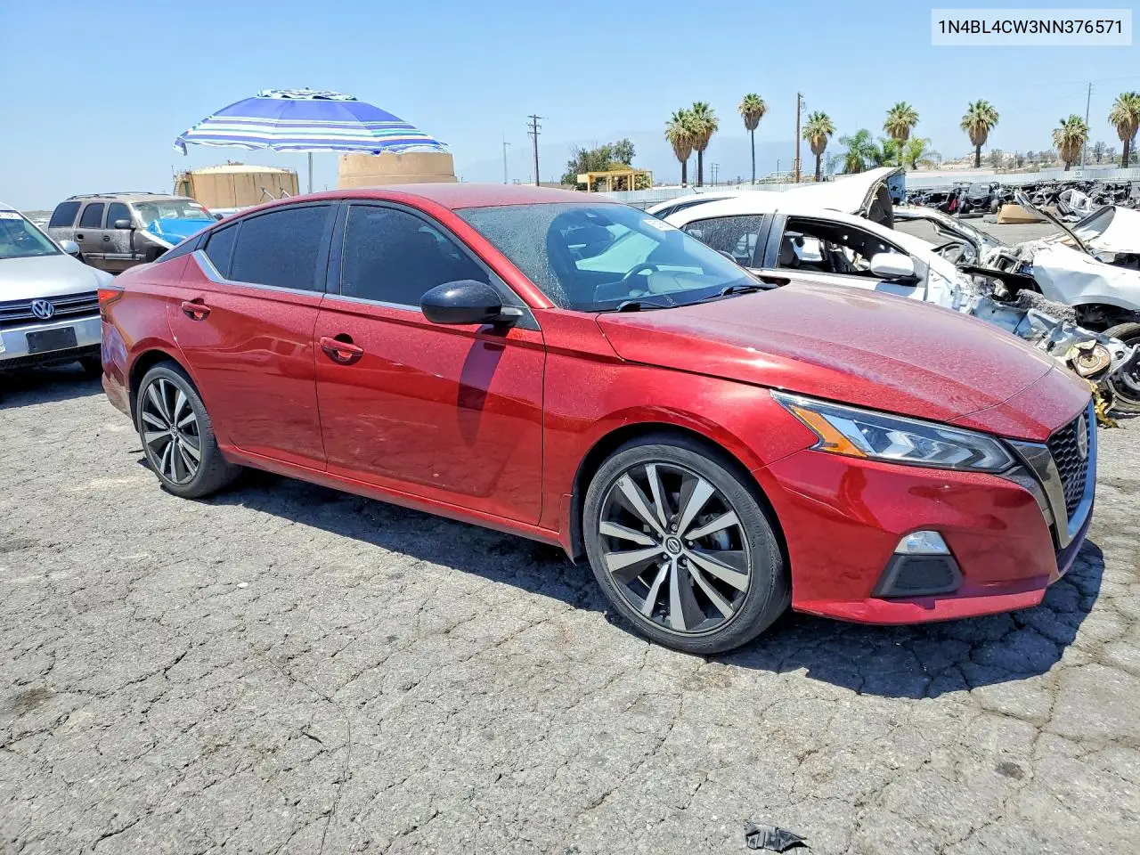1N4BL4CW3NN376571 2022 Nissan Altima Sr