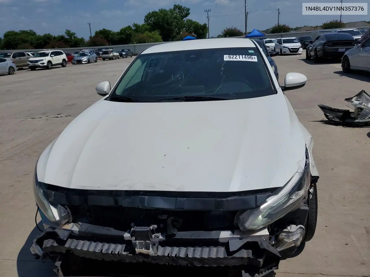 1N4BL4DV1NN357376 2022 Nissan Altima Sv