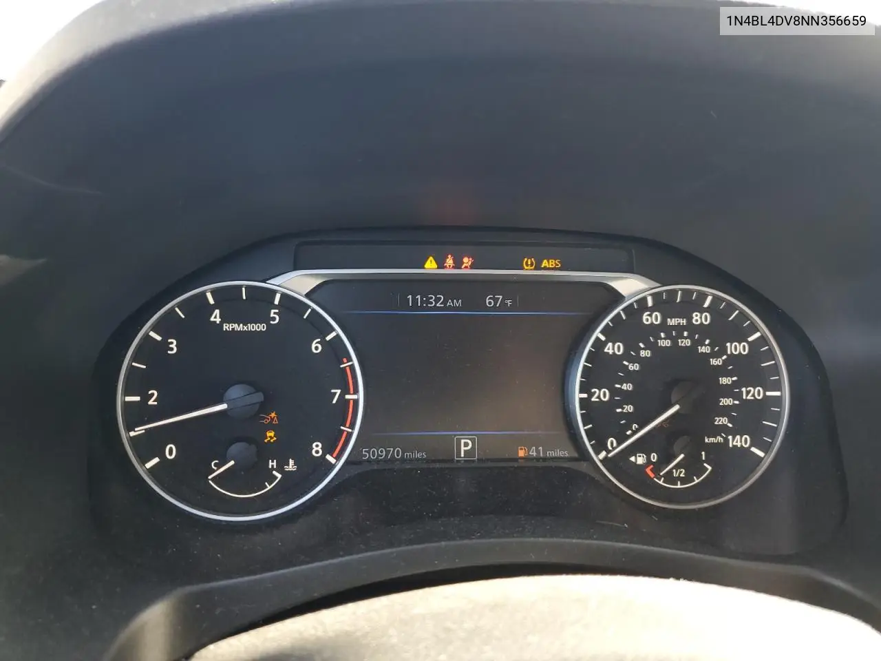 1N4BL4DV8NN356659 2022 Nissan Altima Sv