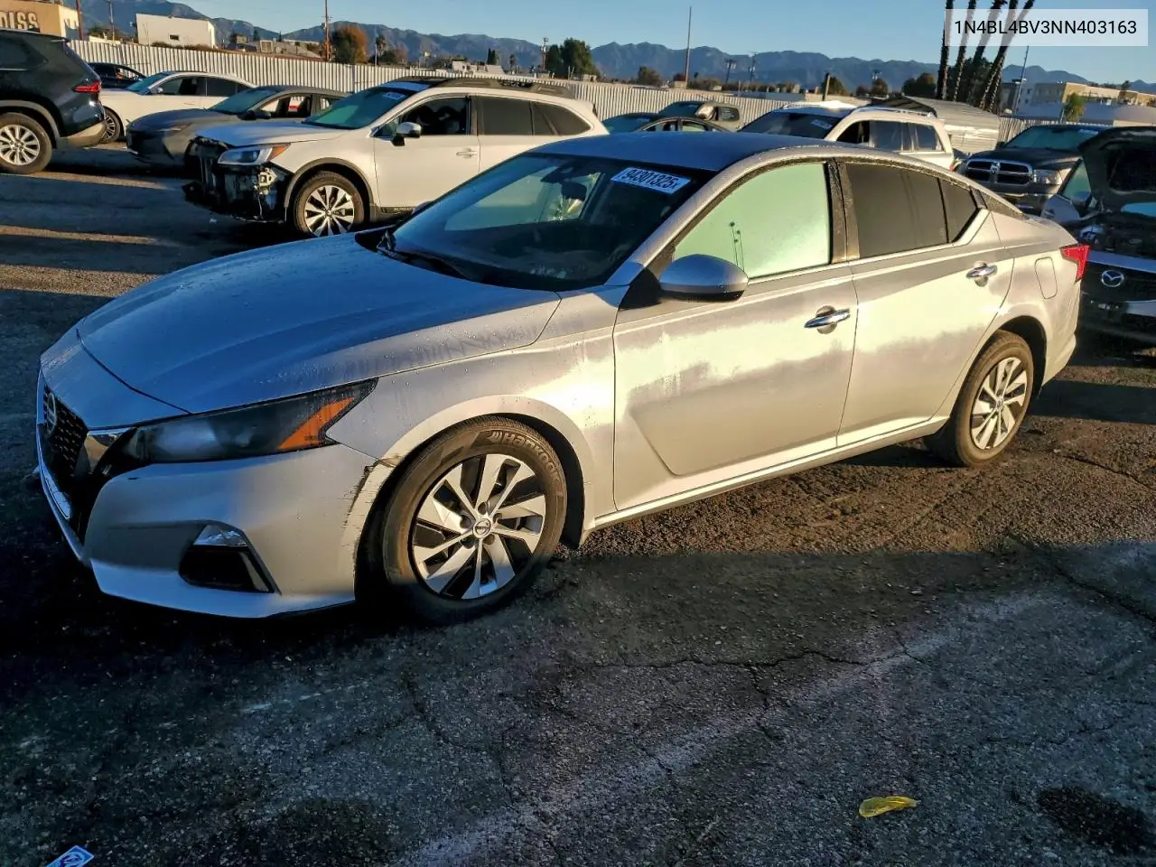 1N4BL4BV3NN403163 2022 Nissan Altima S