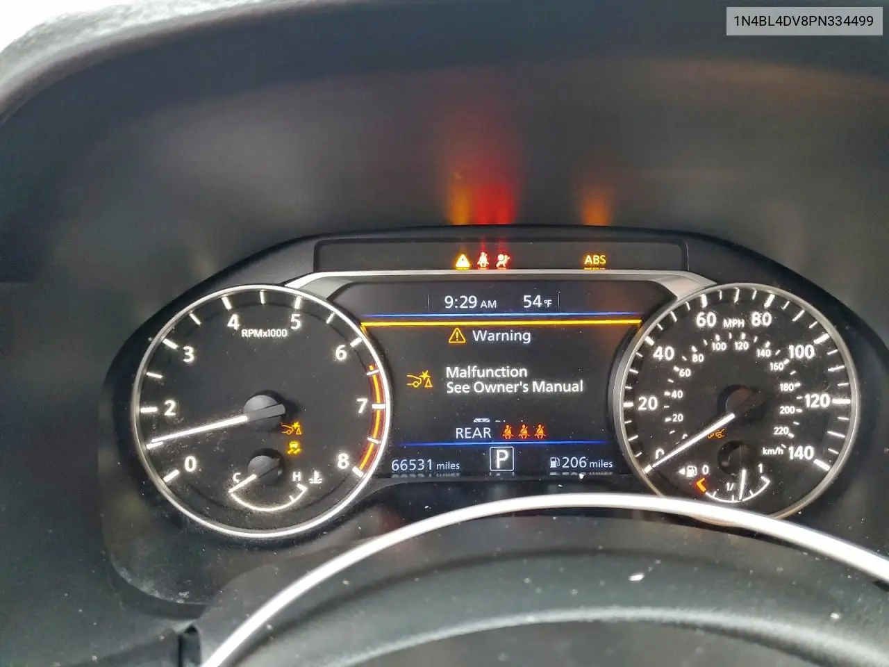 1N4BL4DV8PN334499 2023 Nissan Altima Sv