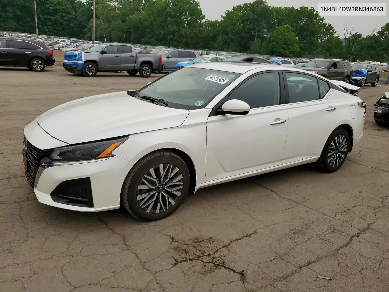 2024 Nissan Altima Sv VIN: 1N4BL4DW3RN346863 Lot: 60772586