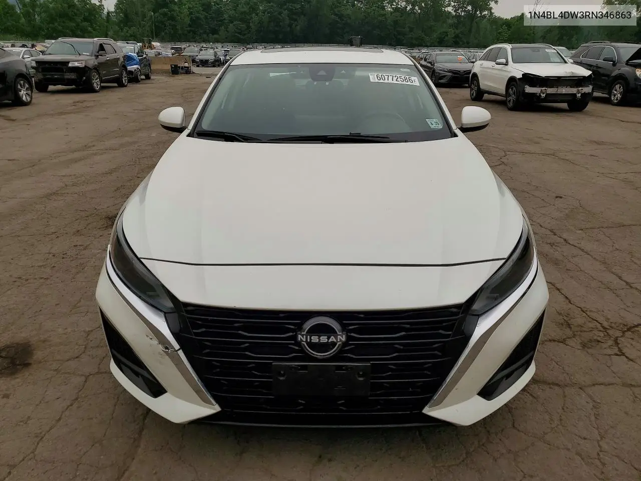 2024 Nissan Altima Sv VIN: 1N4BL4DW3RN346863 Lot: 60772586