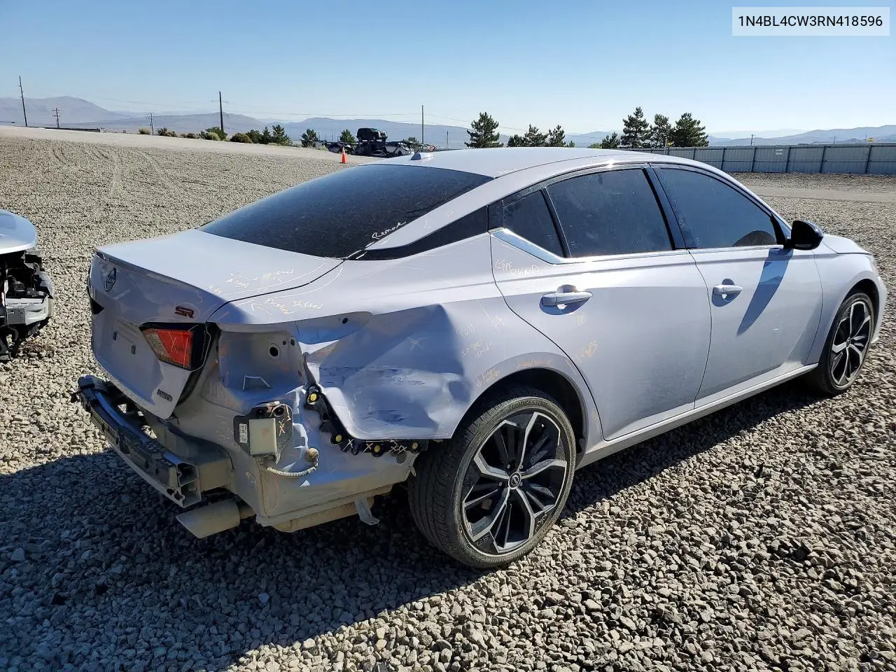2024 Nissan Altima Sr VIN: 1N4BL4CW3RN418596 Lot: 61798856