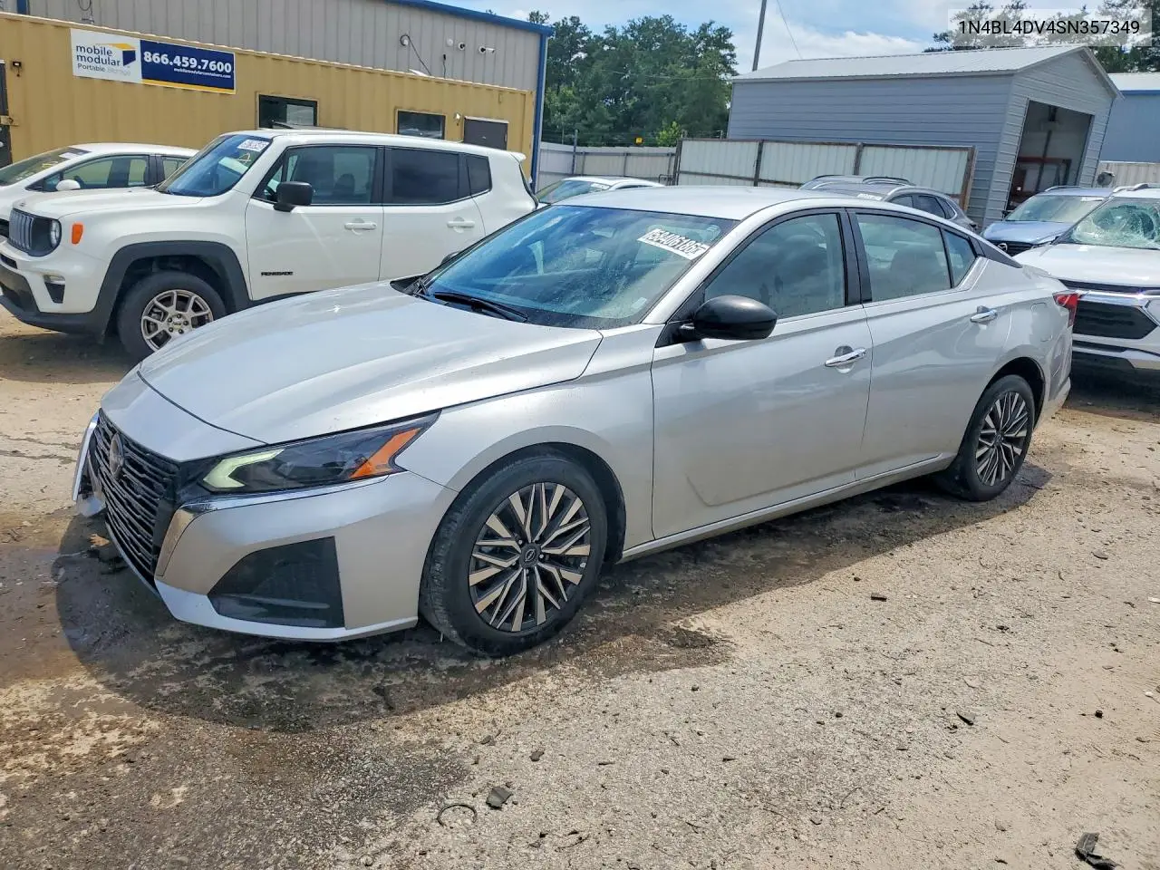 2025 Nissan Altima Sv VIN: 1N4BL4DV4SN357349 Lot: 58406186