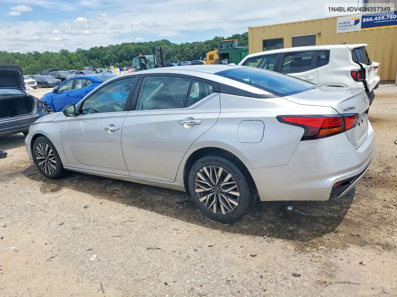 2025 Nissan Altima Sv VIN: 1N4BL4DV4SN357349 Lot: 58406186