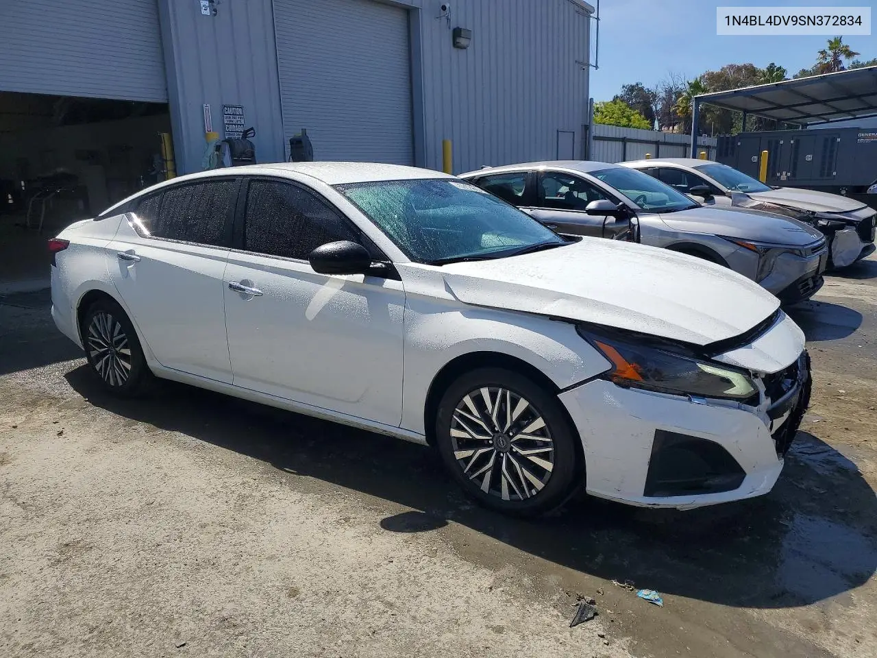 2025 Nissan Altima Sv VIN: 1N4BL4DV9SN372834 Lot: 59342176