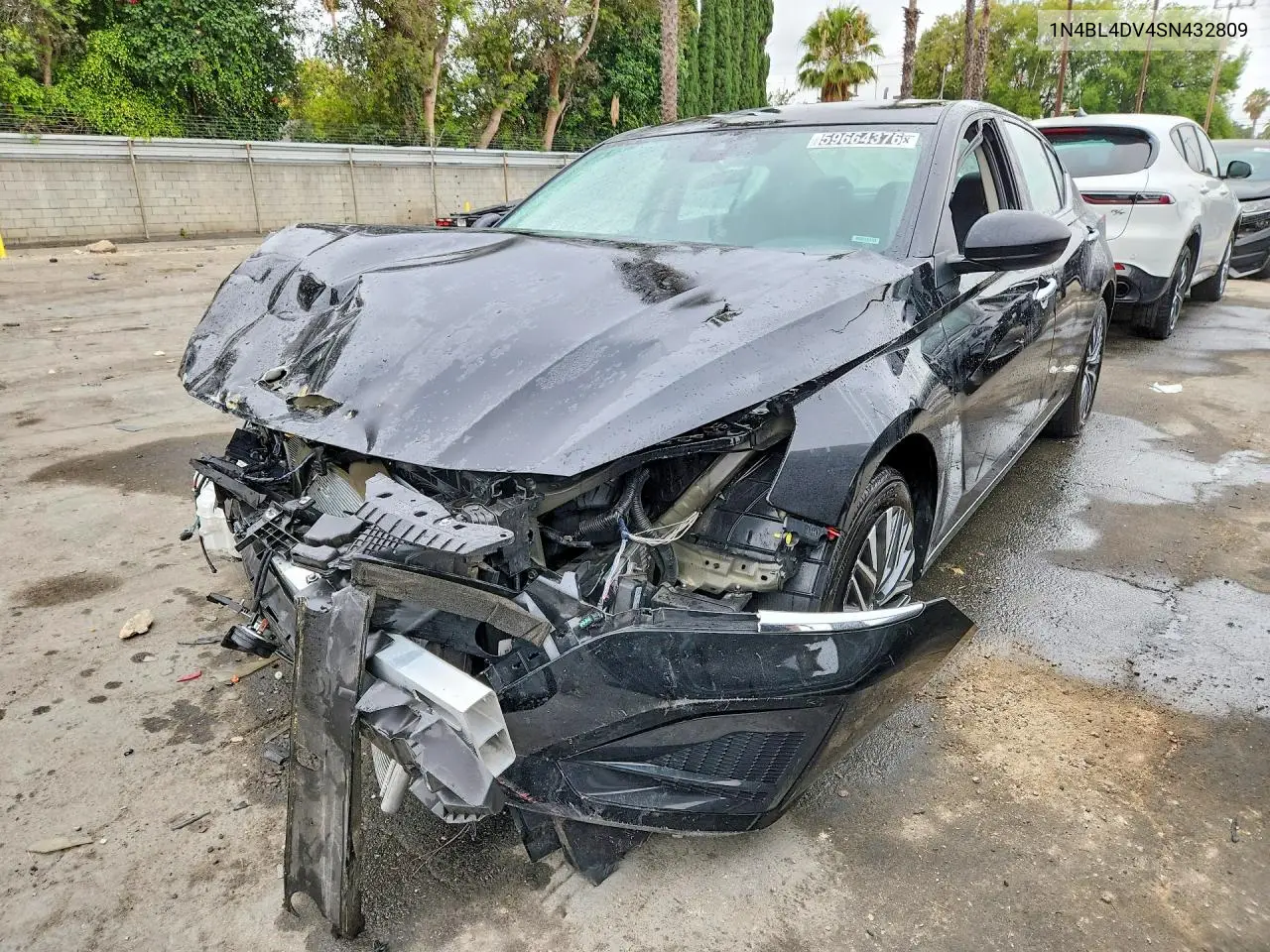 2025 Nissan Altima Sv VIN: 1N4BL4DV4SN432809 Lot: 59664376