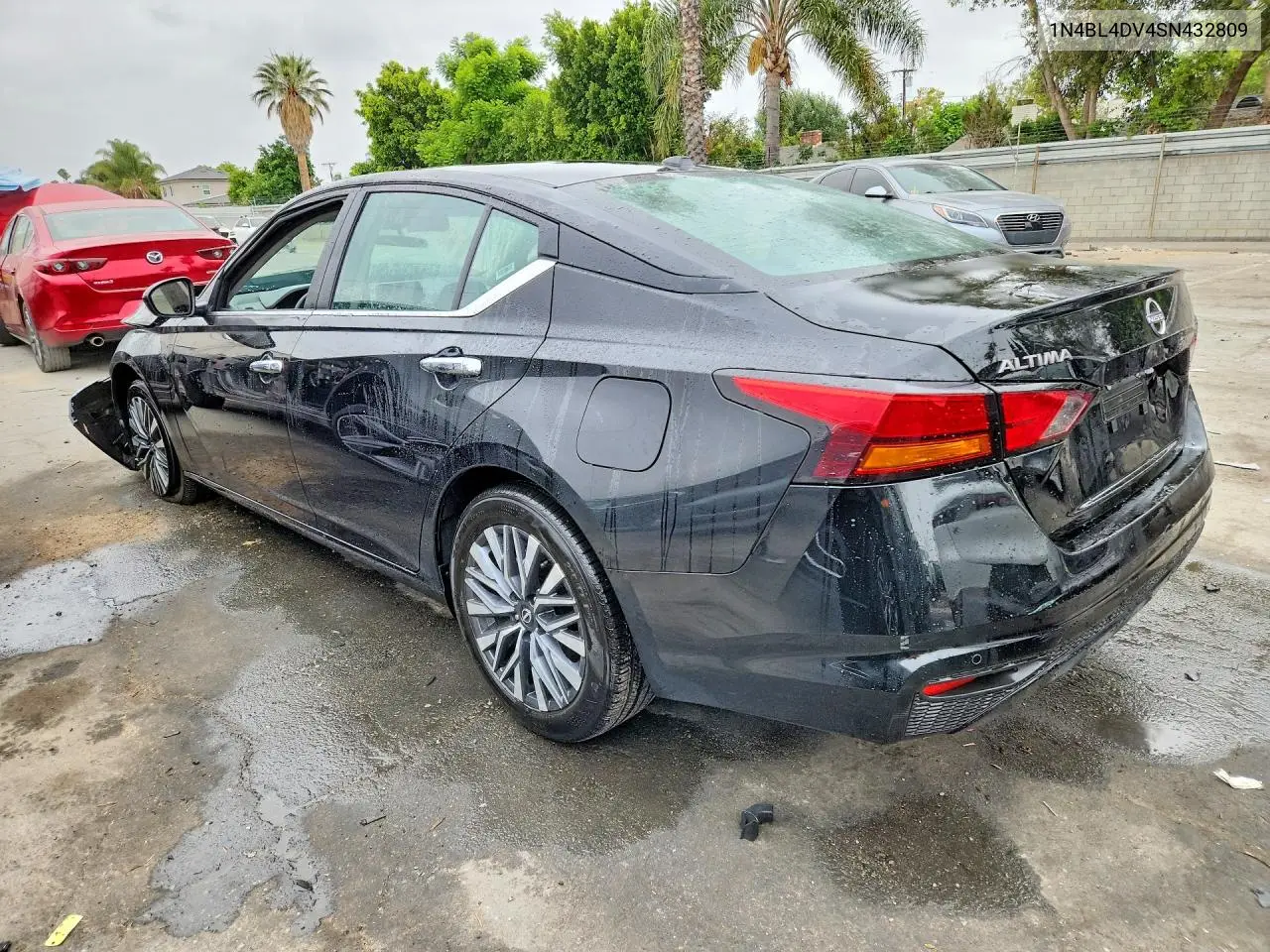 2025 Nissan Altima Sv VIN: 1N4BL4DV4SN432809 Lot: 59664376