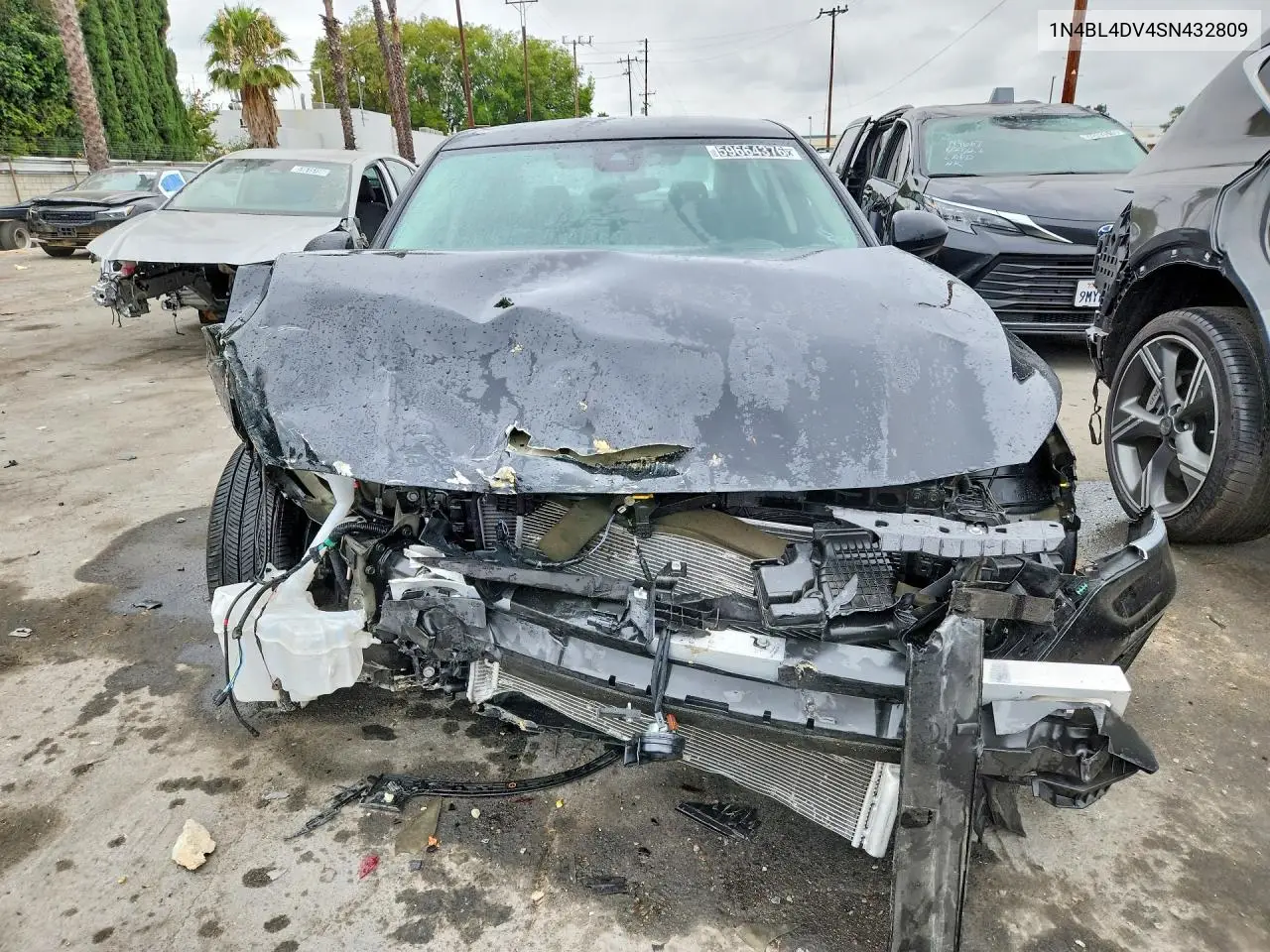2025 Nissan Altima Sv VIN: 1N4BL4DV4SN432809 Lot: 59664376