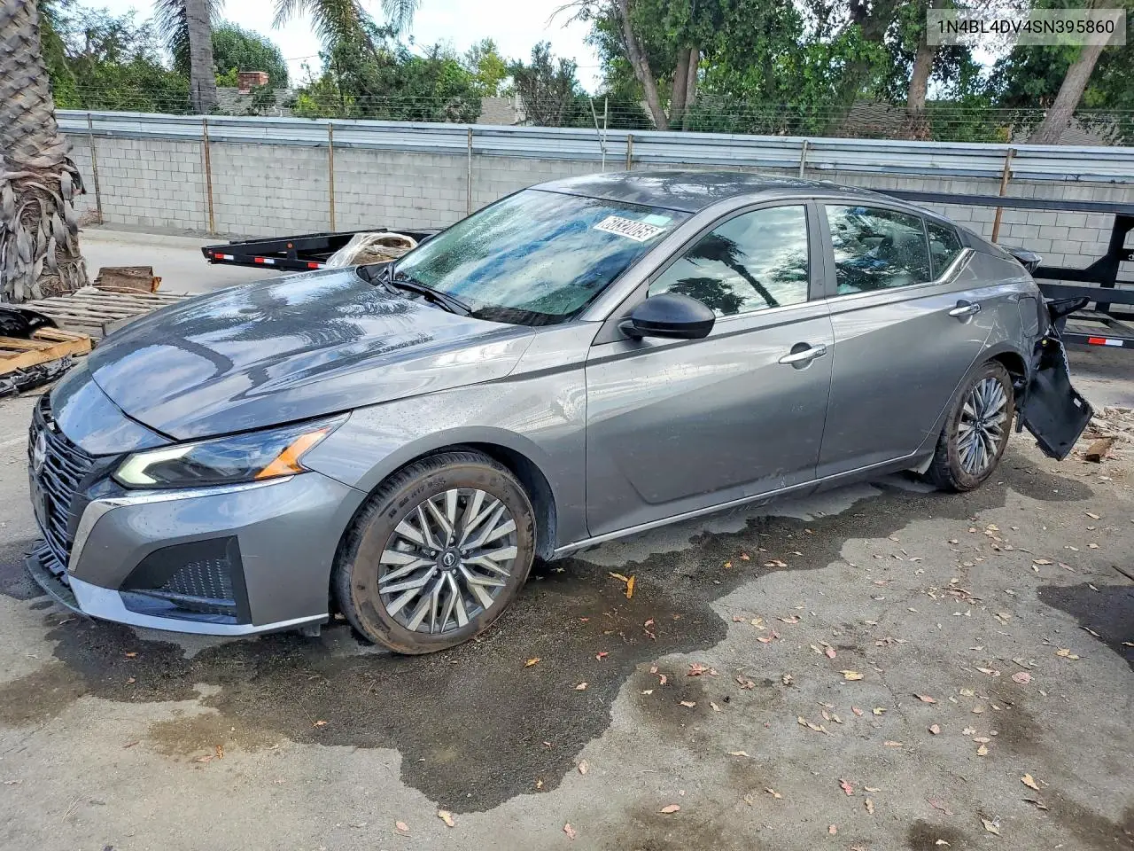 2025 Nissan Altima Sv VIN: 1N4BL4DV4SN395860 Lot: 60320056