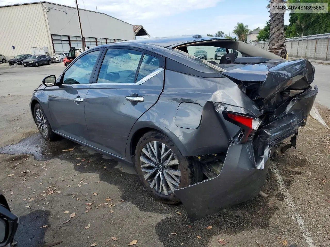 2025 Nissan Altima Sv VIN: 1N4BL4DV4SN395860 Lot: 60320056