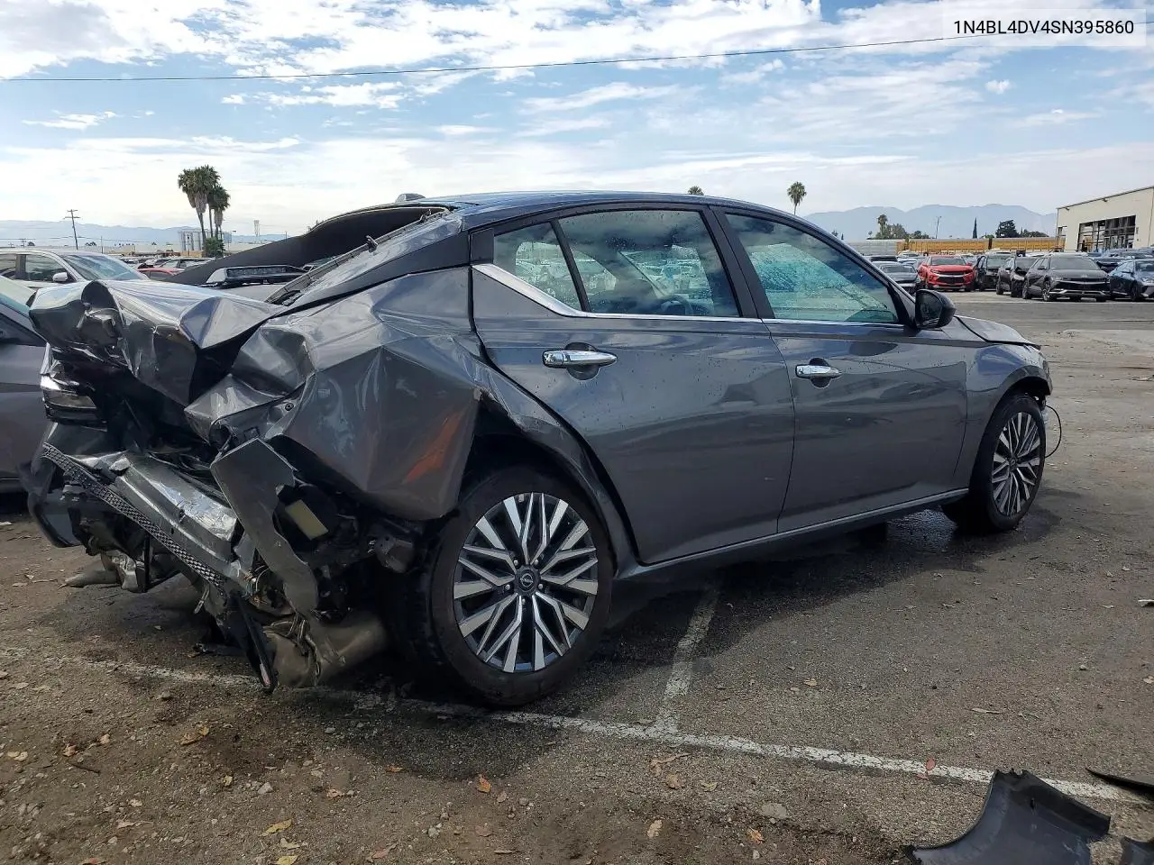 2025 Nissan Altima Sv VIN: 1N4BL4DV4SN395860 Lot: 60320056