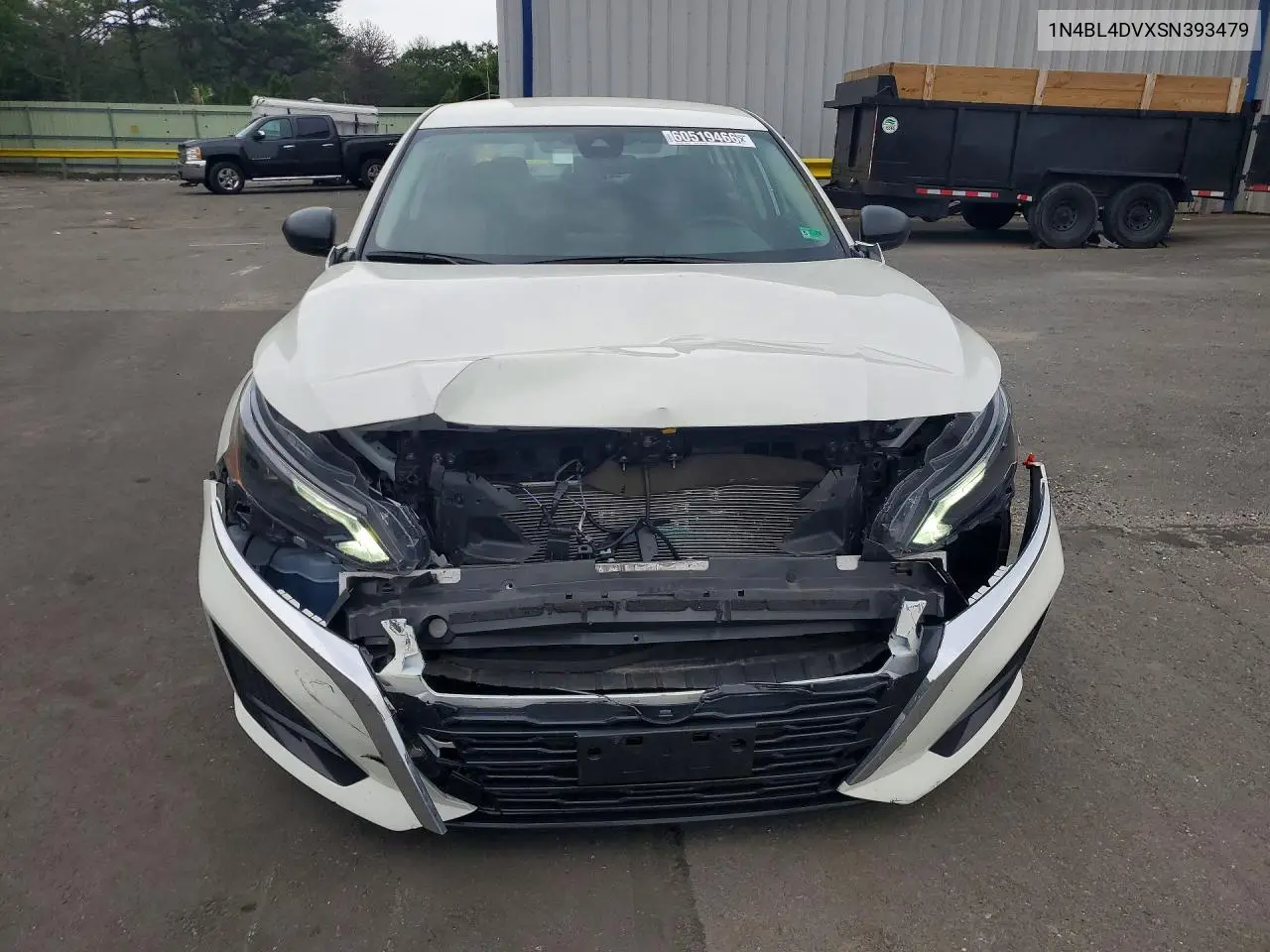 2025 Nissan Altima Sv VIN: 1N4BL4DVXSN393479 Lot: 60519466