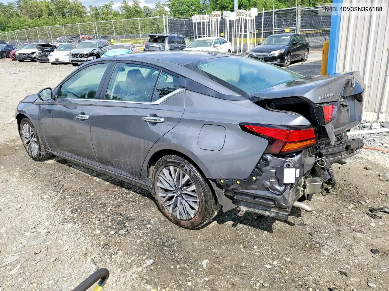 2025 Nissan Altima Sv VIN: 1N4BL4DV3SN396188 Lot: 60585366