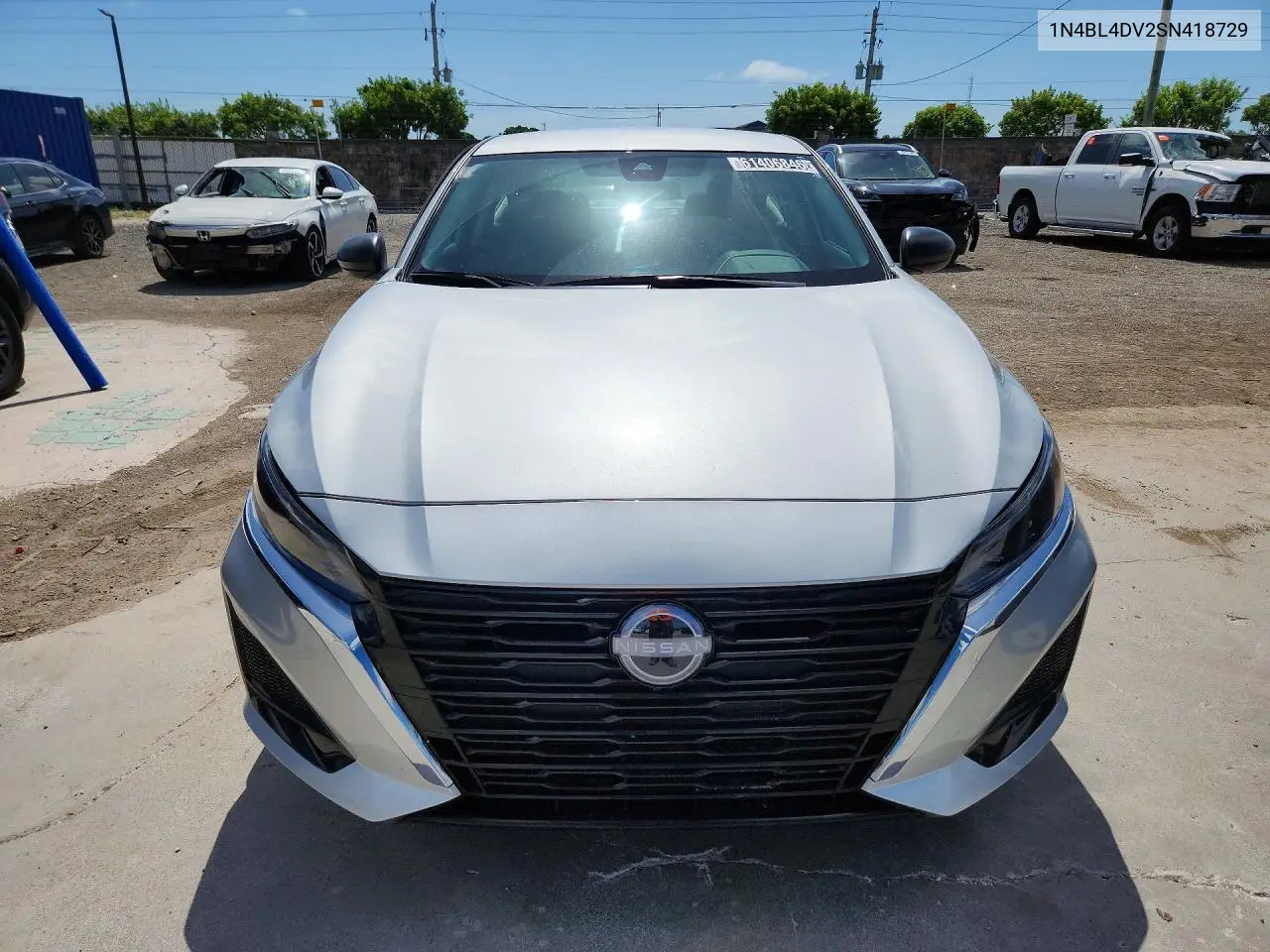 2025 Nissan Altima Sv VIN: 1N4BL4DV2SN418729 Lot: 61406846